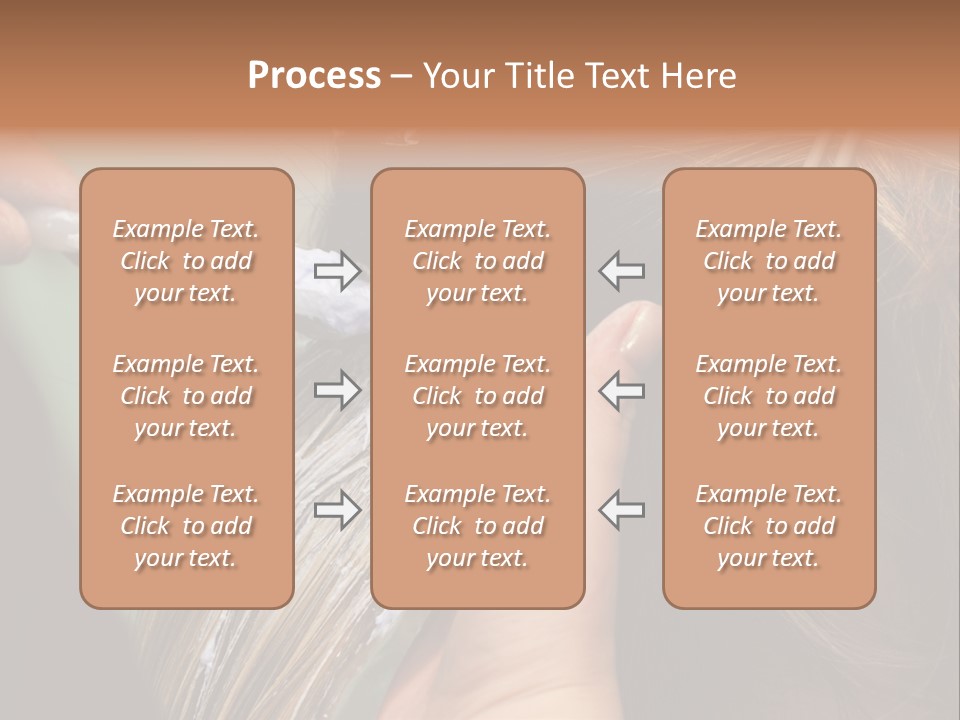 Dyeing Skill Hair PowerPoint Template