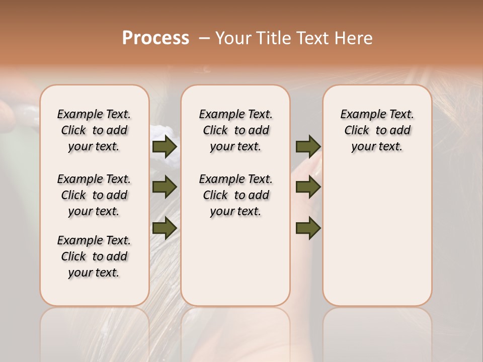 Dyeing Skill Hair PowerPoint Template