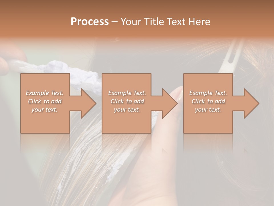 Dyeing Skill Hair PowerPoint Template
