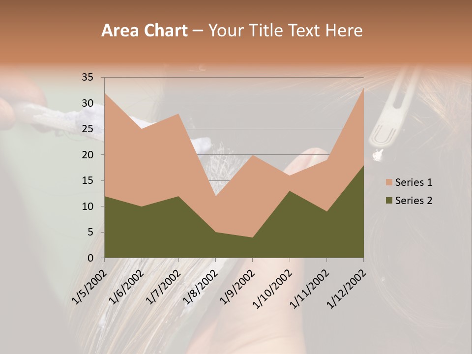 Dyeing Skill Hair PowerPoint Template