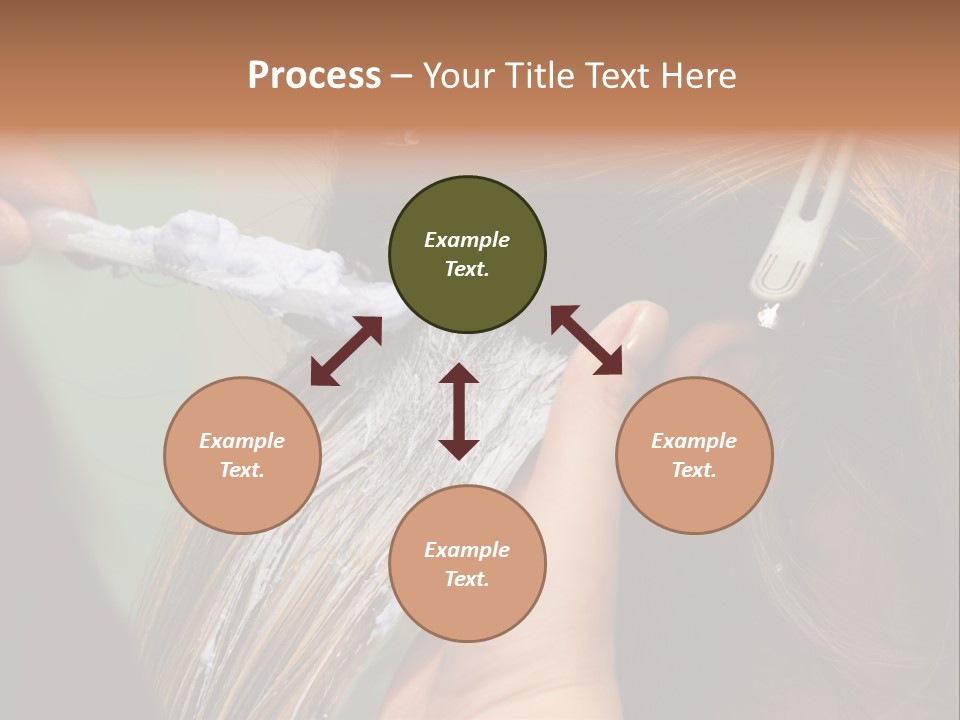 Dyeing Skill Hair PowerPoint Template