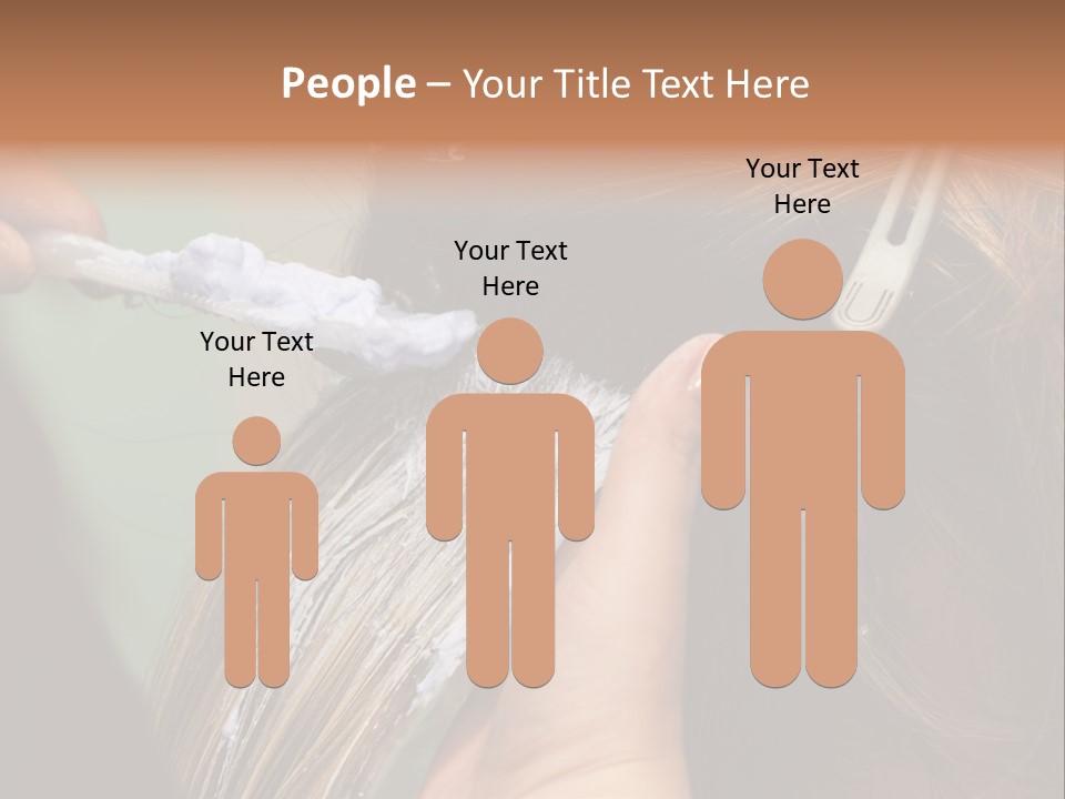 Dyeing Skill Hair PowerPoint Template