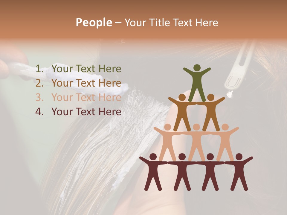 Dyeing Skill Hair PowerPoint Template