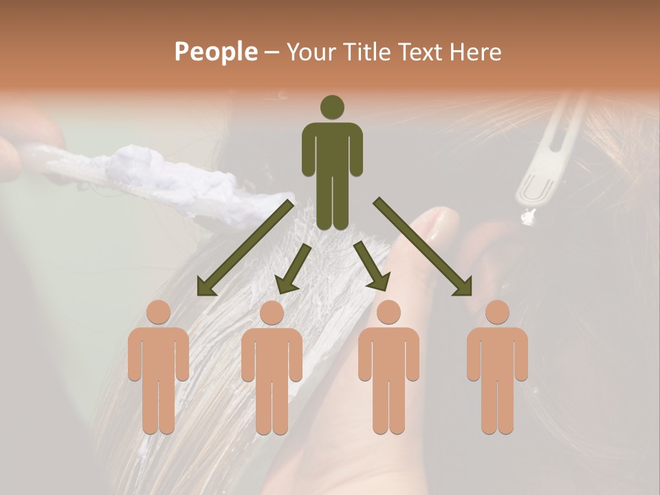 Dyeing Skill Hair PowerPoint Template