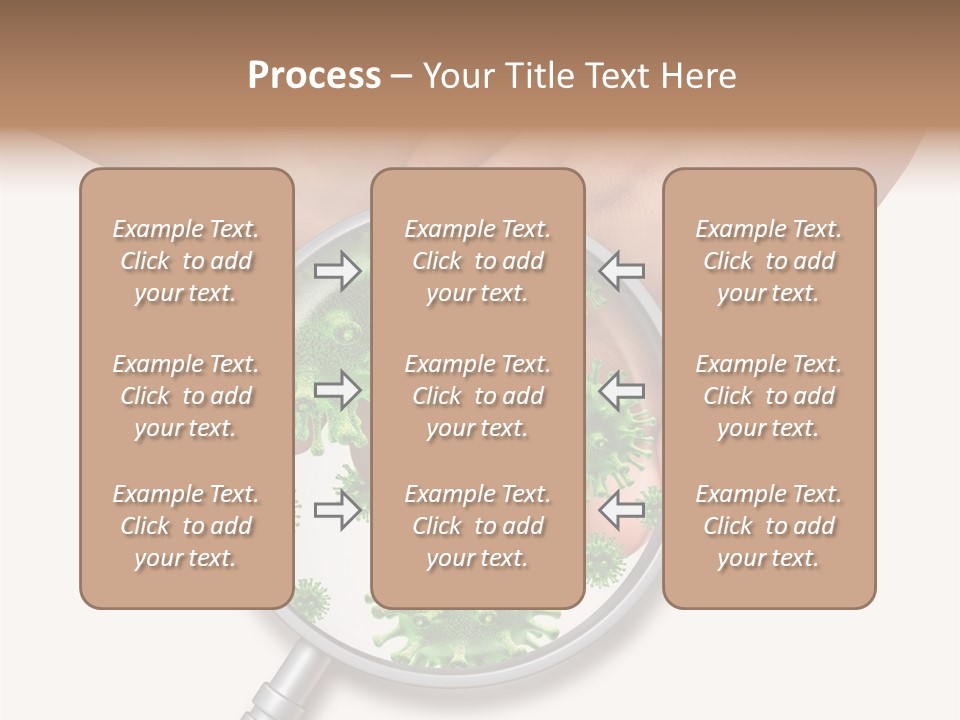 Transmitting Human Hand School Children PowerPoint Template