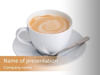White Pattern Plate PowerPoint Template