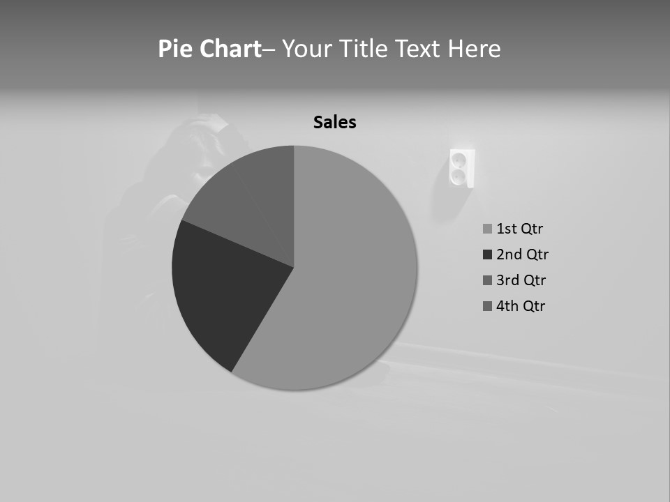 Contemplation Child Sadness PowerPoint Template