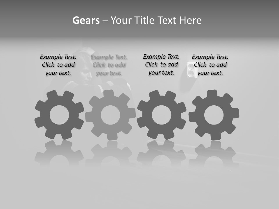 Contemplation Child Sadness PowerPoint Template