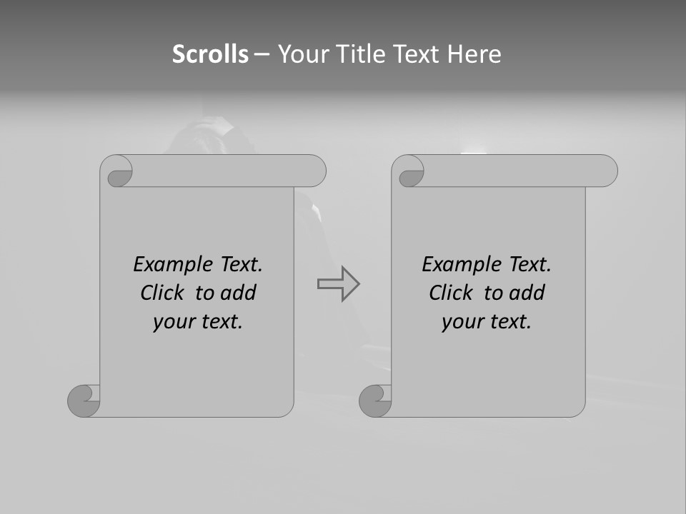 Contemplation Child Sadness PowerPoint Template