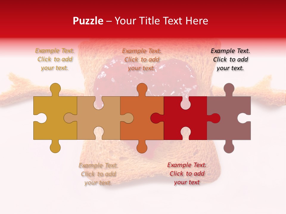 Strawberry Breakfast Symbol PowerPoint Template