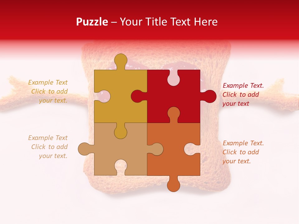 Strawberry Breakfast Symbol PowerPoint Template