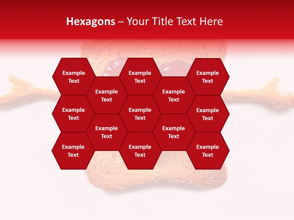 Strawberry Breakfast Symbol PowerPoint Template