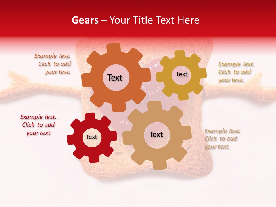 Strawberry Breakfast Symbol PowerPoint Template