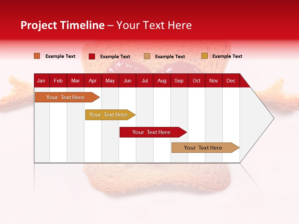 Strawberry Breakfast Symbol PowerPoint Template