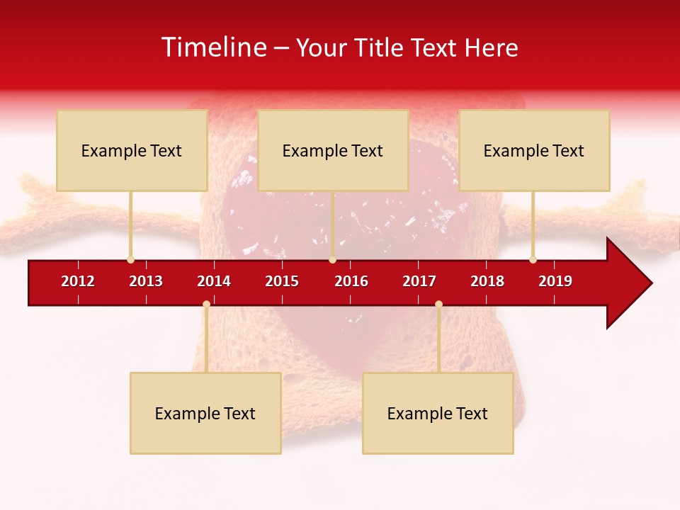 Strawberry Breakfast Symbol PowerPoint Template