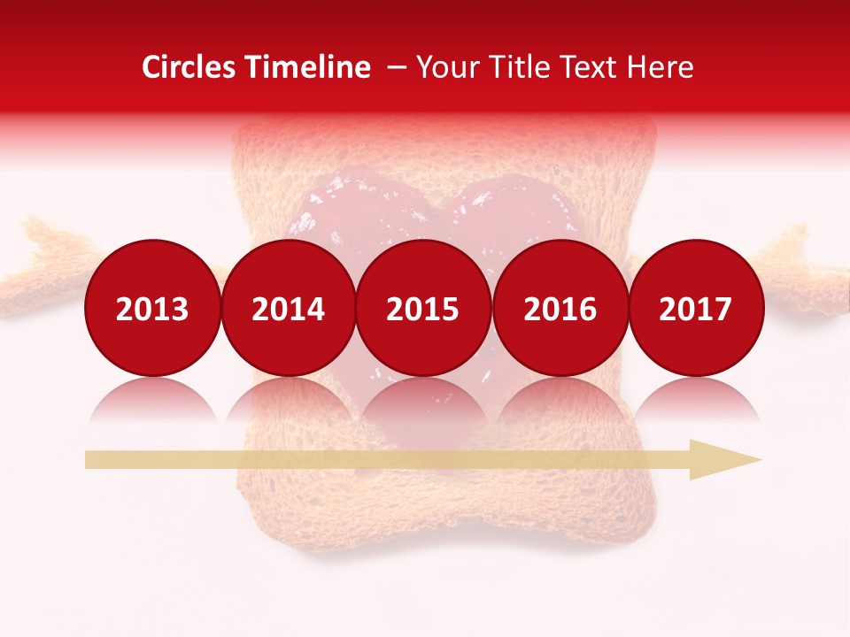 Strawberry Breakfast Symbol PowerPoint Template