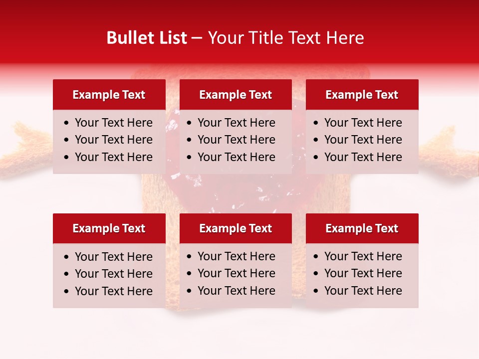Strawberry Breakfast Symbol PowerPoint Template