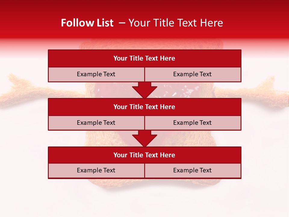 Strawberry Breakfast Symbol PowerPoint Template