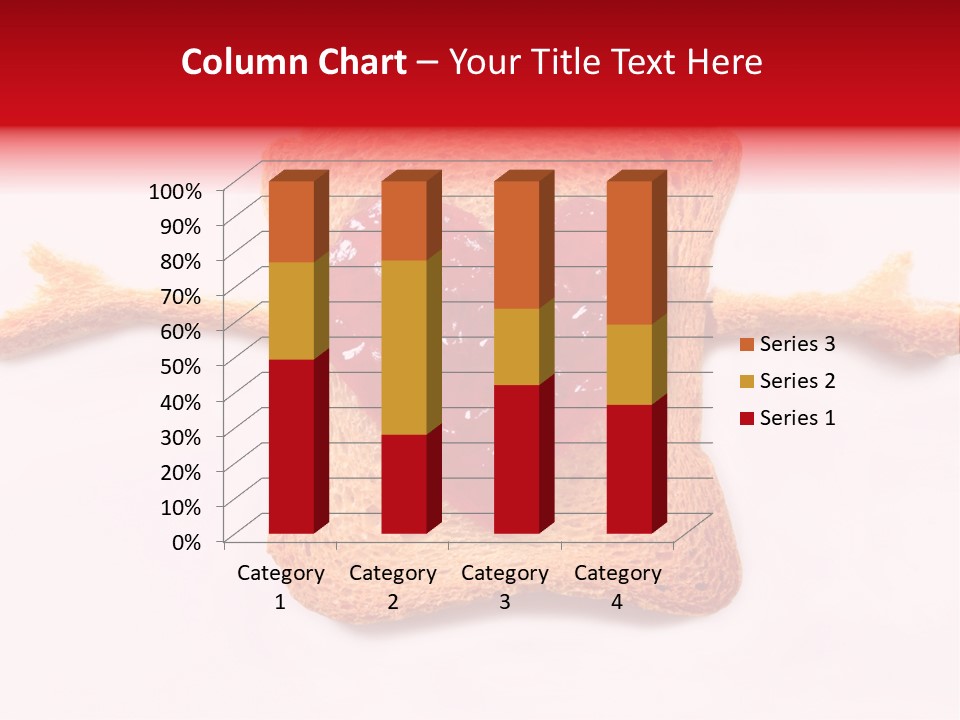 Strawberry Breakfast Symbol PowerPoint Template