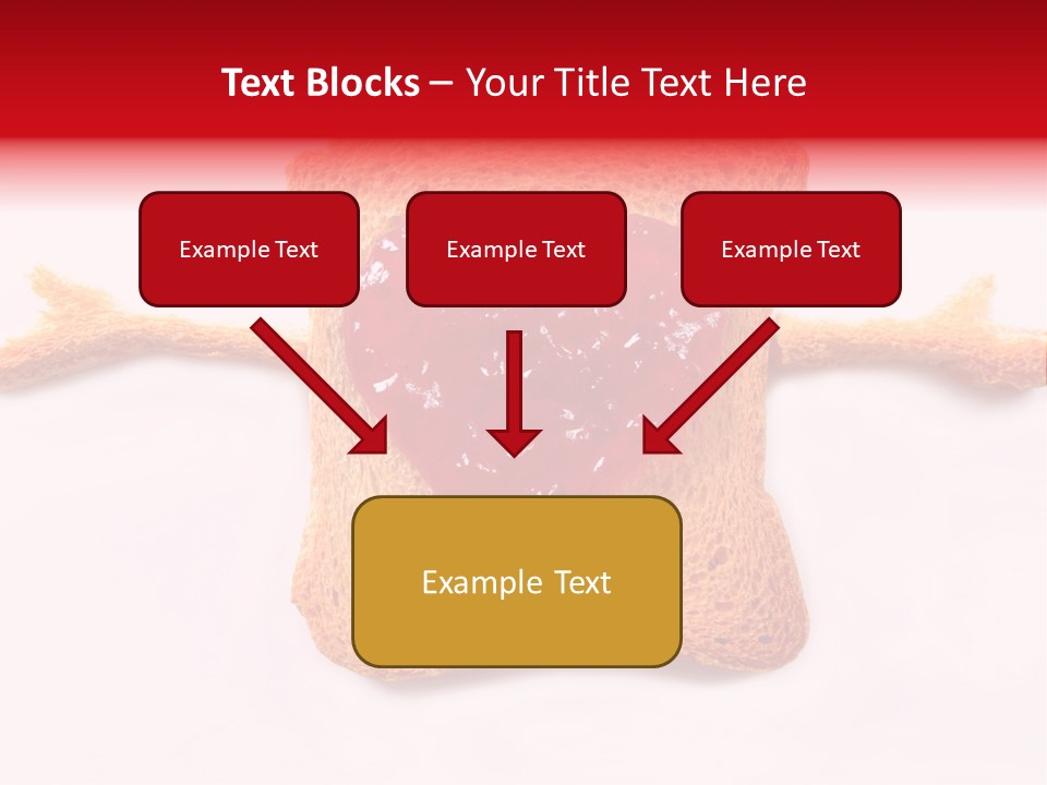 Strawberry Breakfast Symbol PowerPoint Template