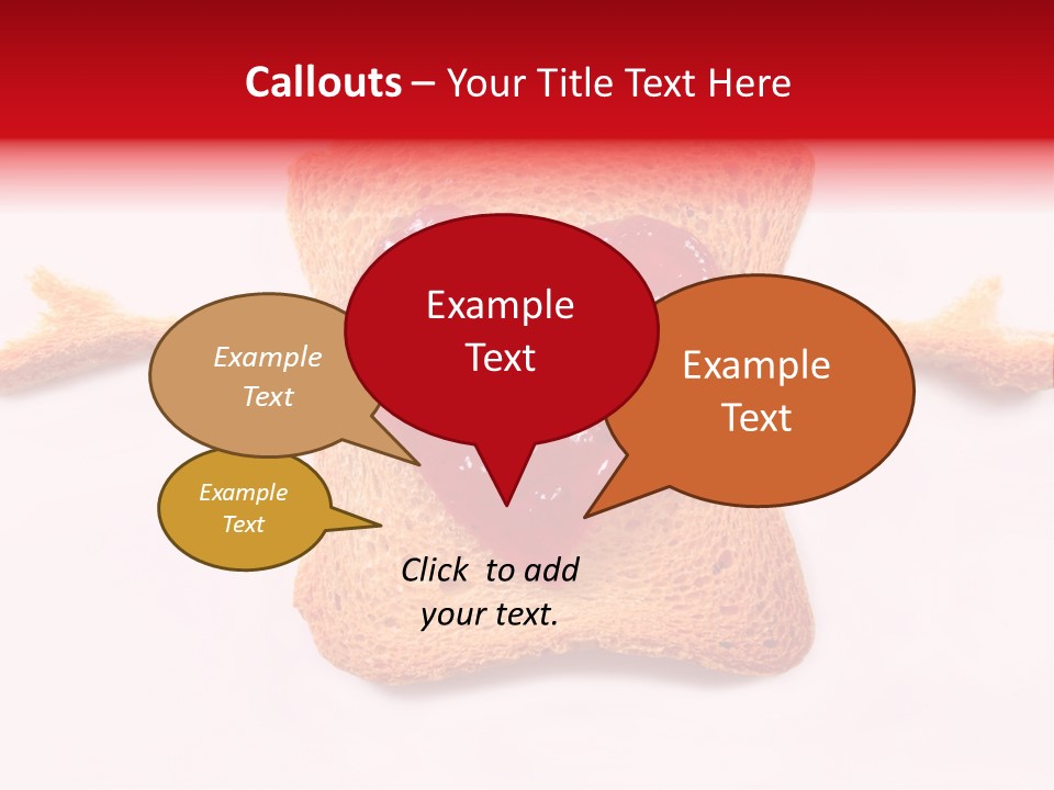 Strawberry Breakfast Symbol PowerPoint Template