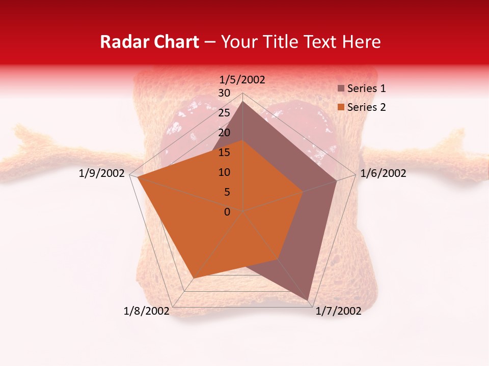 Strawberry Breakfast Symbol PowerPoint Template
