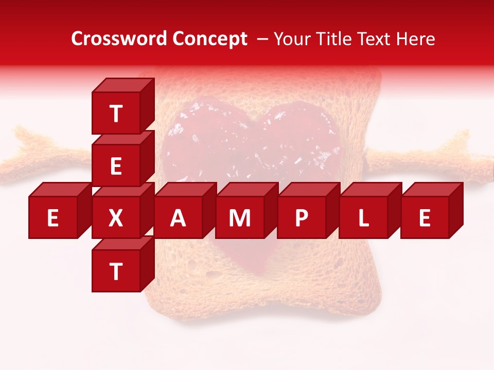 Strawberry Breakfast Symbol PowerPoint Template