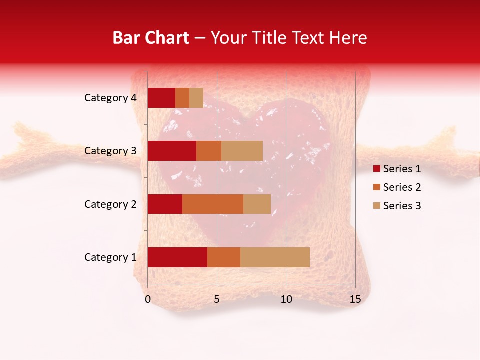 Strawberry Breakfast Symbol PowerPoint Template