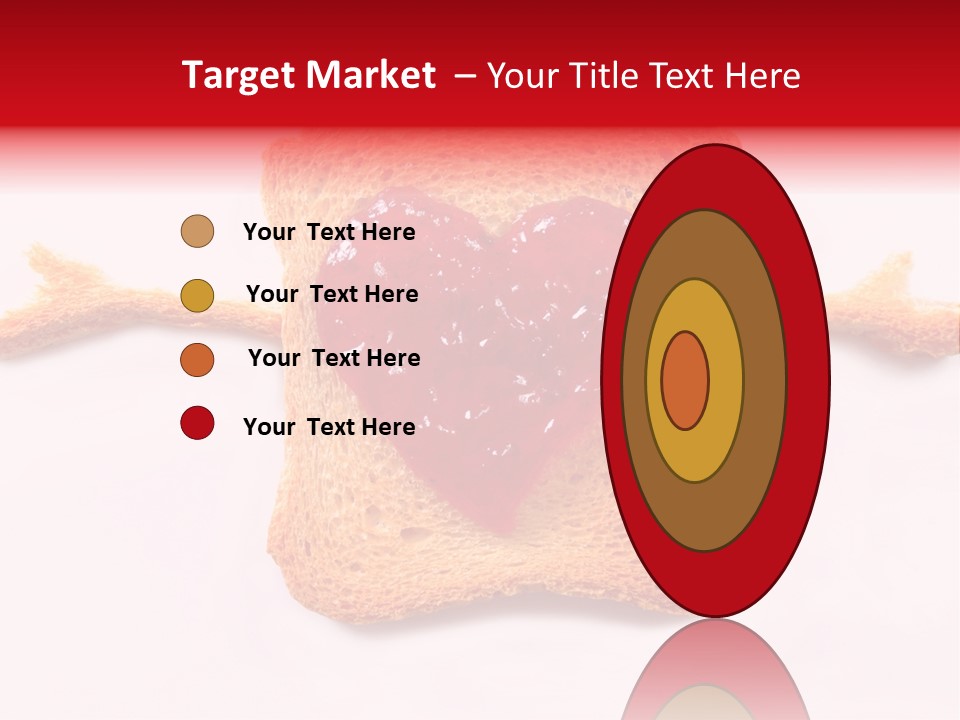 Strawberry Breakfast Symbol PowerPoint Template