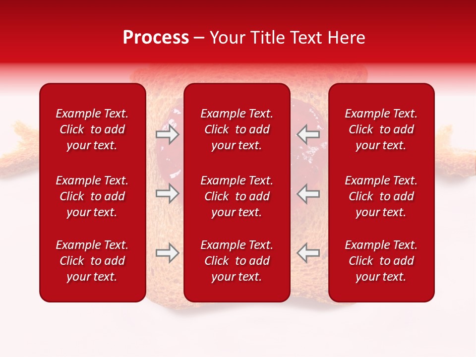 Strawberry Breakfast Symbol PowerPoint Template