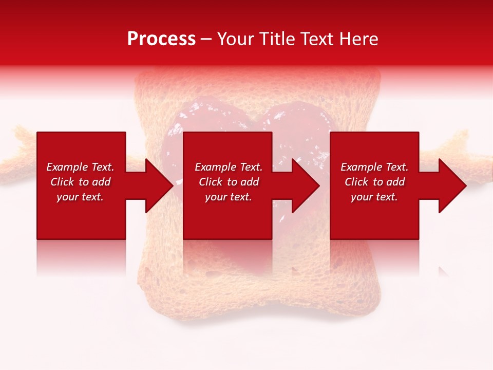 Strawberry Breakfast Symbol PowerPoint Template