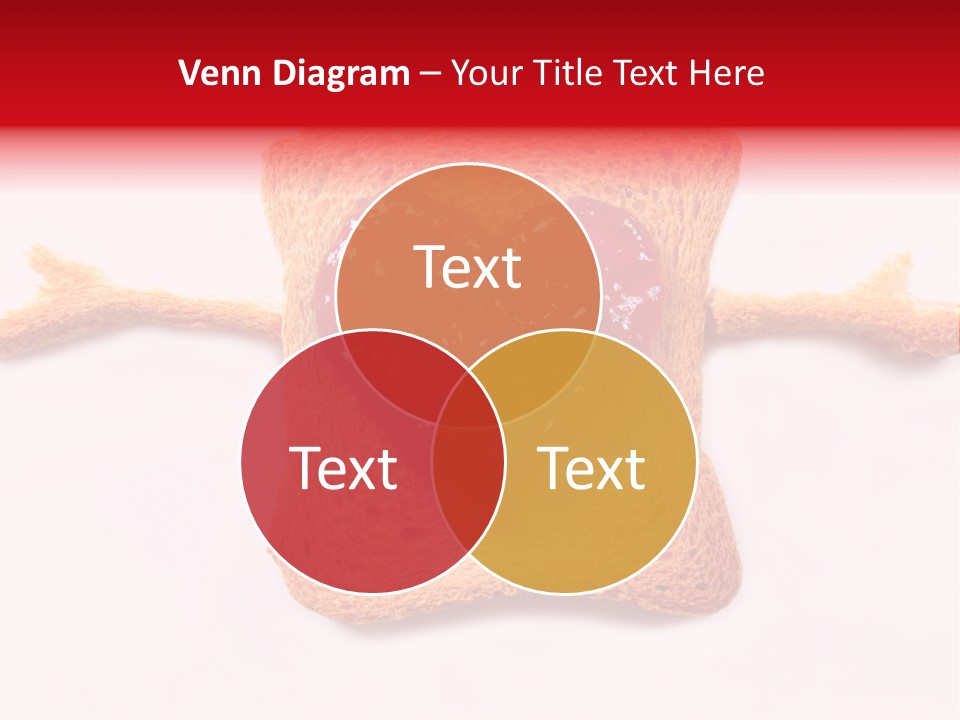 Strawberry Breakfast Symbol PowerPoint Template