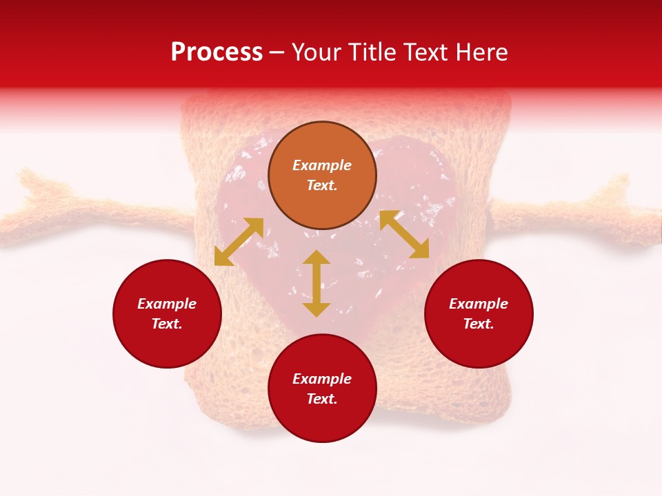 Strawberry Breakfast Symbol PowerPoint Template