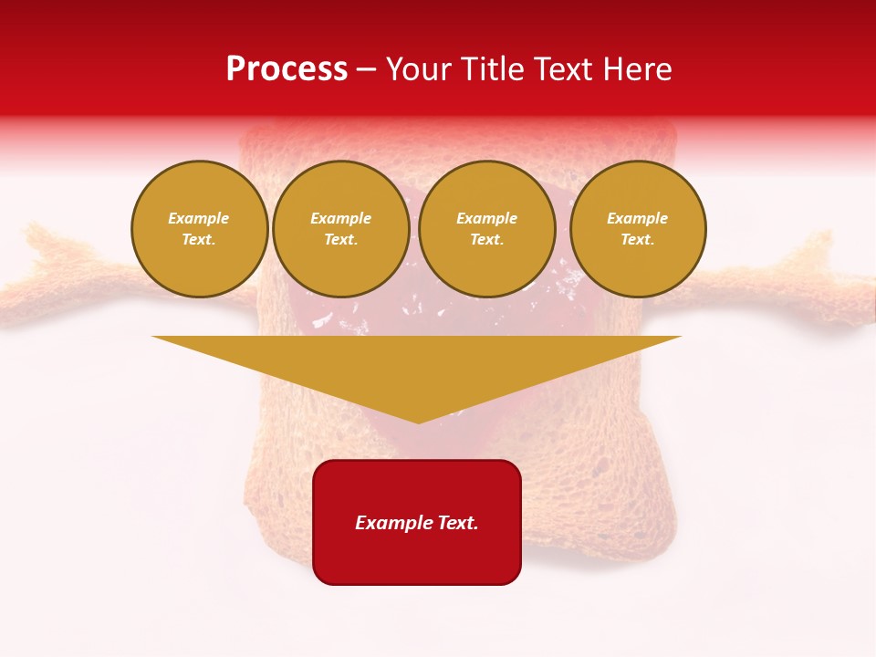 Strawberry Breakfast Symbol PowerPoint Template