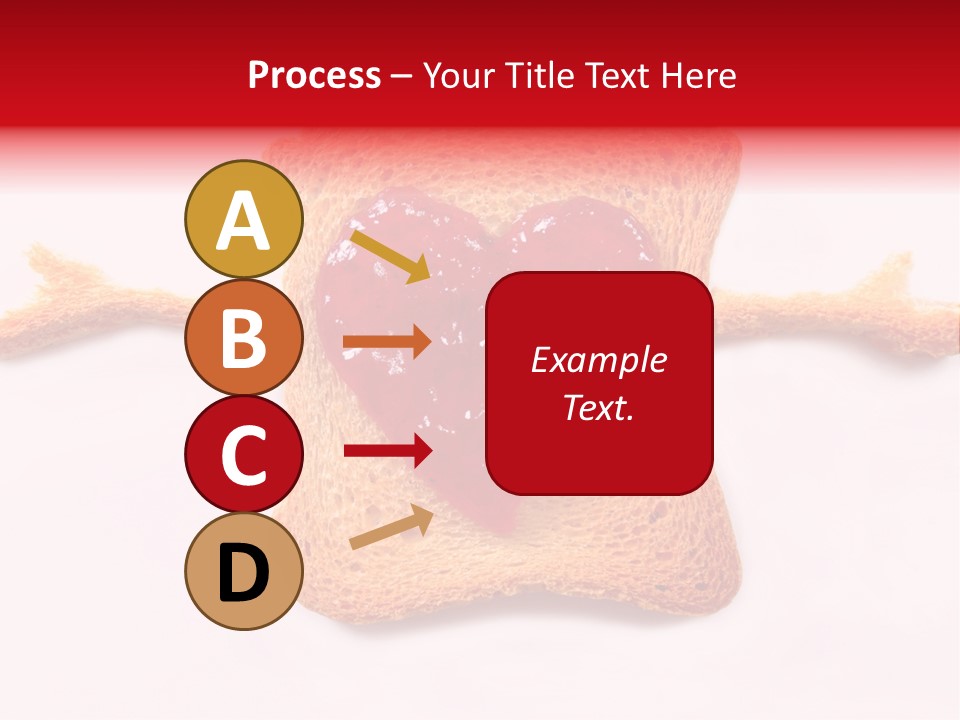 Strawberry Breakfast Symbol PowerPoint Template