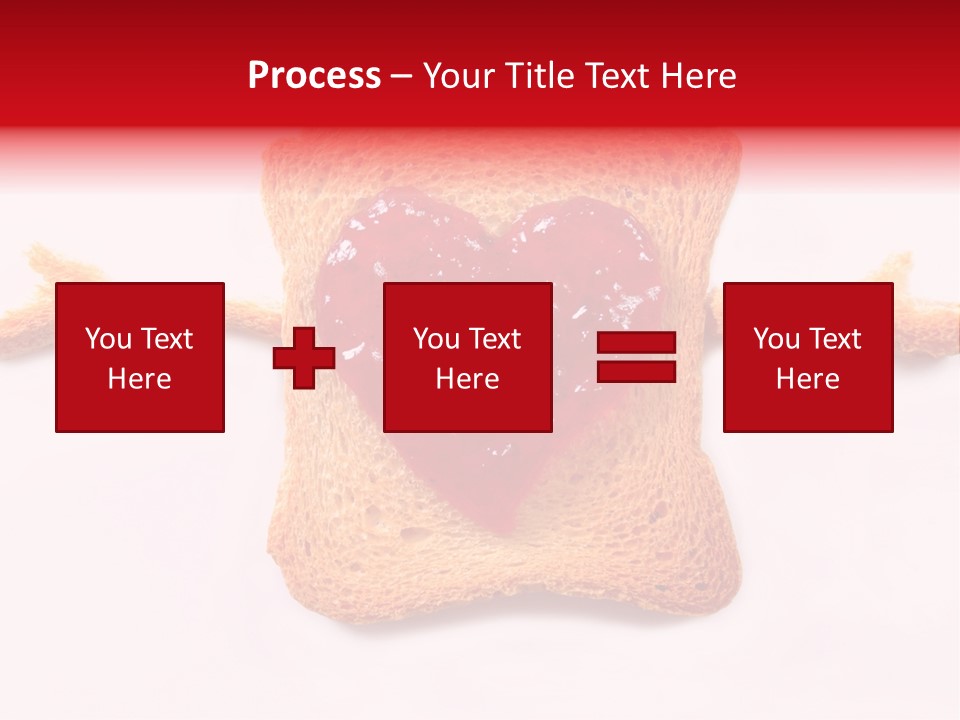 Strawberry Breakfast Symbol PowerPoint Template