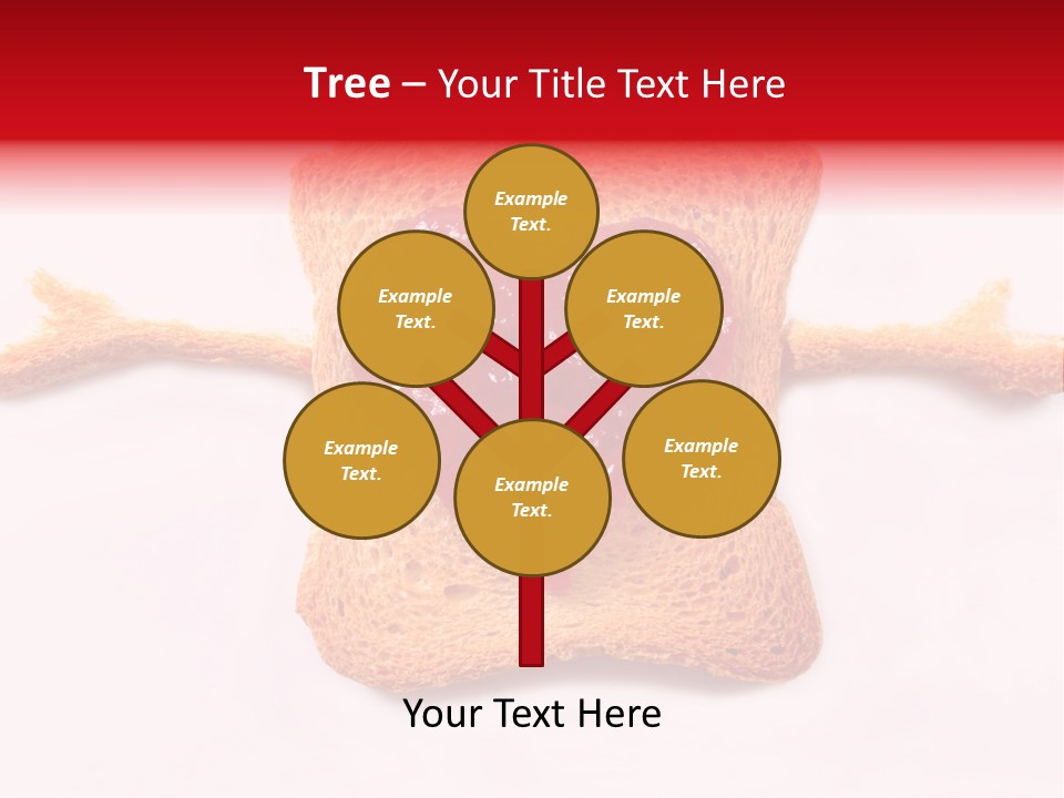 Strawberry Breakfast Symbol PowerPoint Template