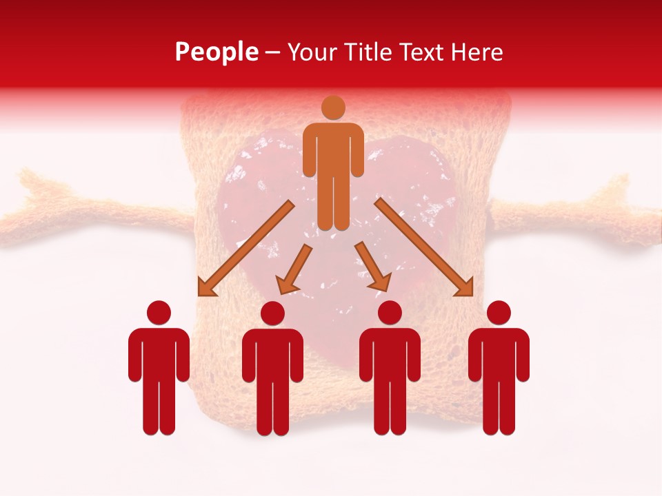 Strawberry Breakfast Symbol PowerPoint Template