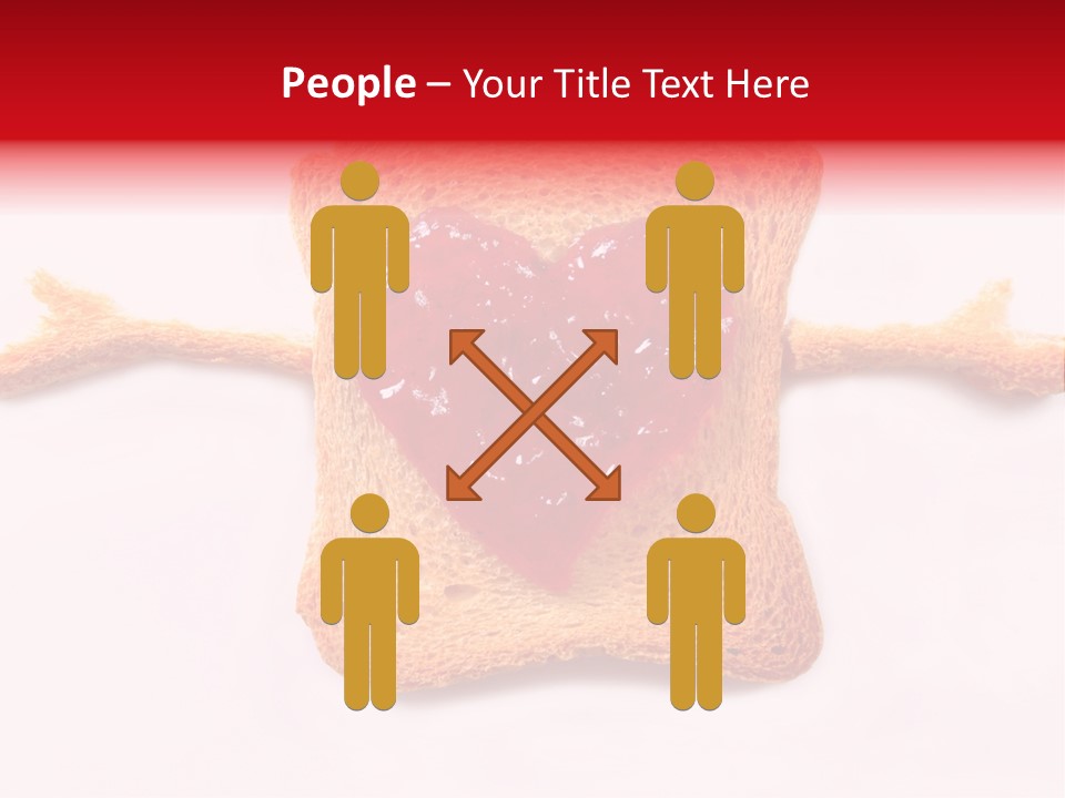 Strawberry Breakfast Symbol PowerPoint Template