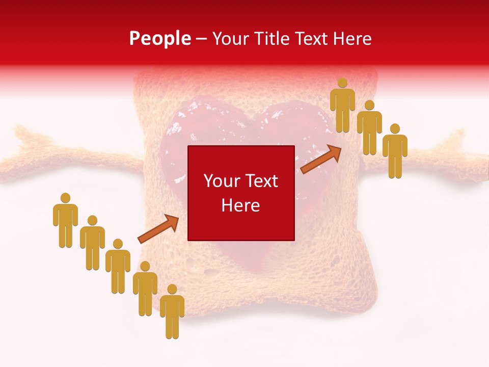 Strawberry Breakfast Symbol PowerPoint Template