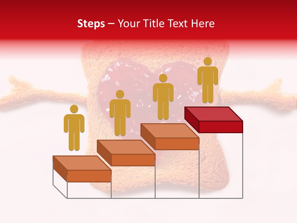 Strawberry Breakfast Symbol PowerPoint Template