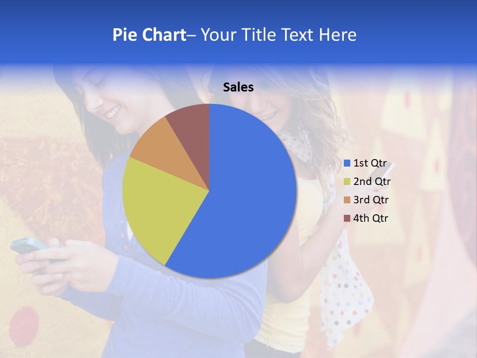 Cute Friendship Horizontal PowerPoint Template