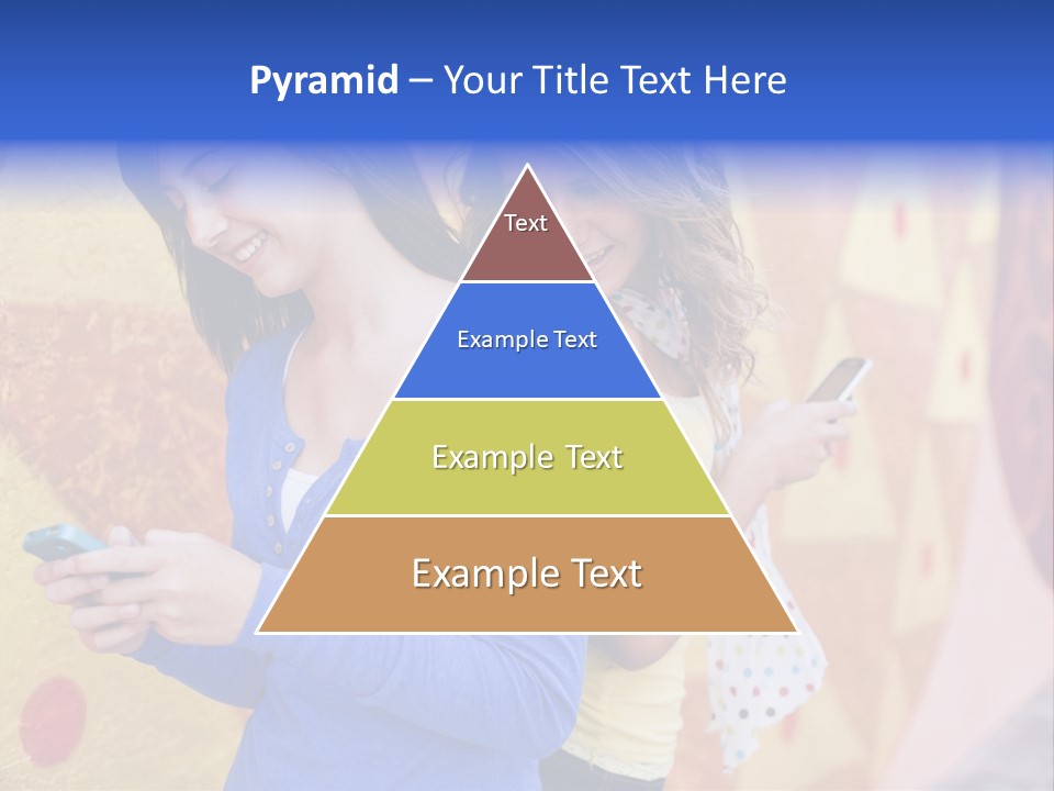 Cute Friendship Horizontal PowerPoint Template