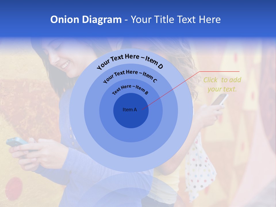 Cute Friendship Horizontal PowerPoint Template