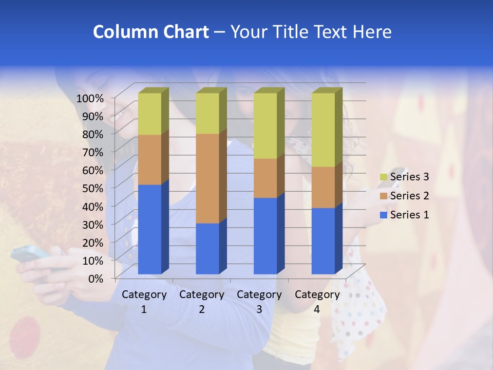 Cute Friendship Horizontal PowerPoint Template