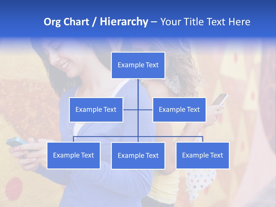 Cute Friendship Horizontal PowerPoint Template