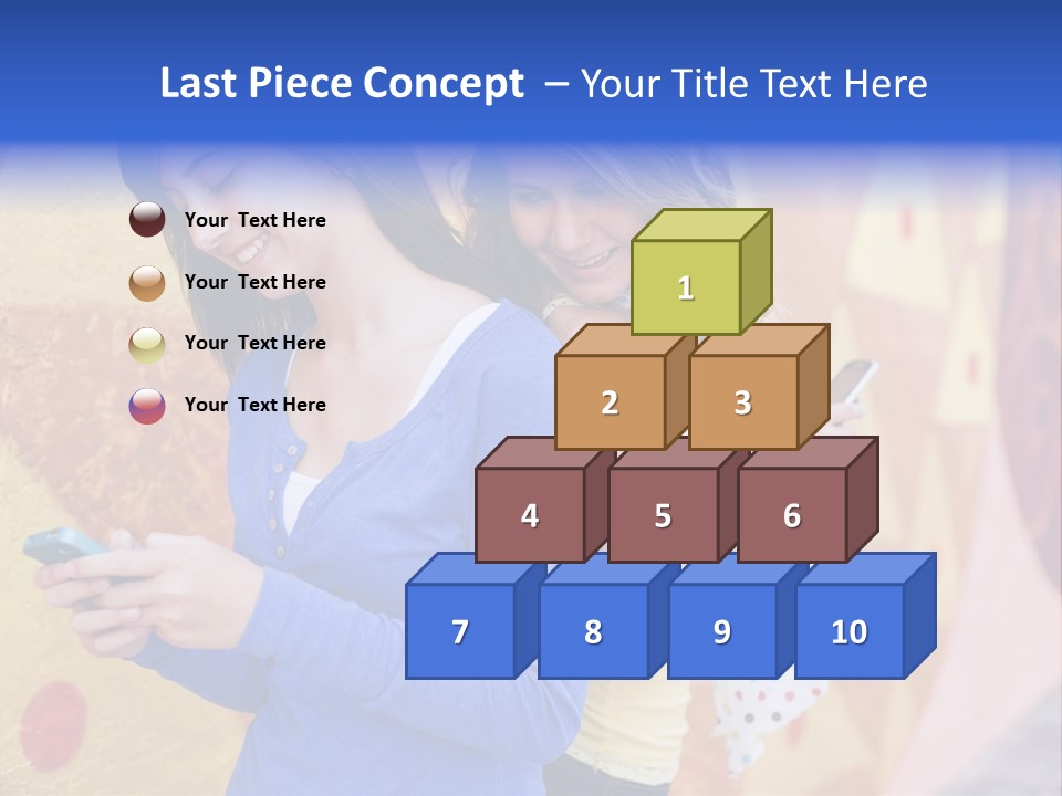 Cute Friendship Horizontal PowerPoint Template