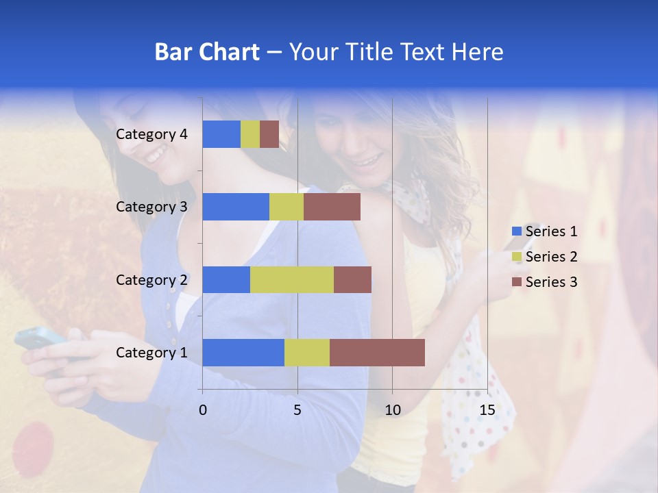 Cute Friendship Horizontal PowerPoint Template