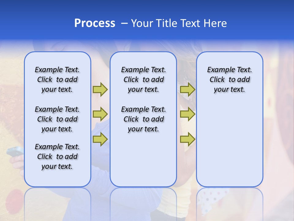 Cute Friendship Horizontal PowerPoint Template
