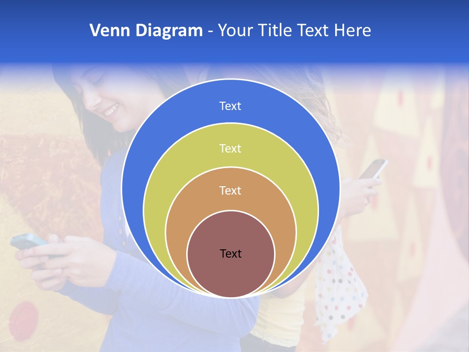 Cute Friendship Horizontal PowerPoint Template